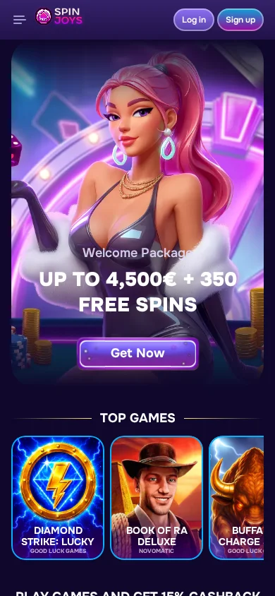 SpinJoys Casino App en Browsertoegang